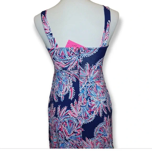 Lilly Pulitzer maxi in oyster bay blue 🦪👗☀️ - Picture 6 of 11